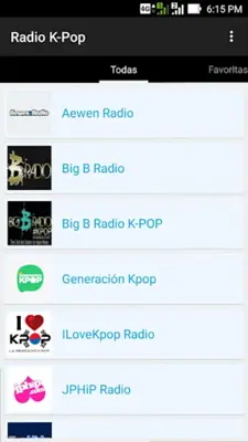 K-Pop Radio android App screenshot 9