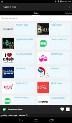 K-Pop Radio android App screenshot 2