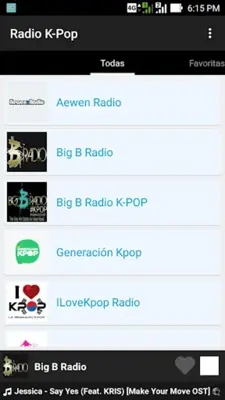 K-Pop Radio android App screenshot 6